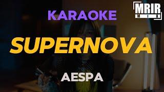 aespa 에스파 - Supernova KARAOKE Instrumental With Lyrics