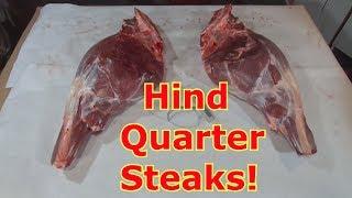 Boning Out A Venison Hind Quarter - What Parts Are The Steaks?