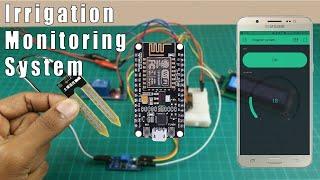 IRRIGATION MONITORING SYSTEM | How to make an IRRIGATION MONITORING SYSTEM using Nodemcu and Blynk