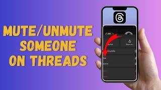 How to Mute/Unmute Someone on Threads (2024) | Threads Tutorial