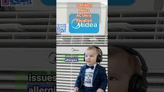  Air conditioner safety alert! Nearly 2 million Midea window units are being recalled due to MOLD!