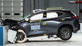 New Lexus NX Keeps its Safety Standards Best on IIHS Crash Test !