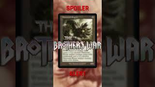 Magic Spoilers! The Brothers' War | Retro Frame Artifacts | Wurmcoil Engine #shorts