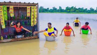 Top New Funniest Comedy Video  Most Watch Viral Funny Video 2025 Episode 401 By my family
