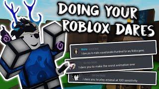 Doing Your Roblox Dares! (5K Special)