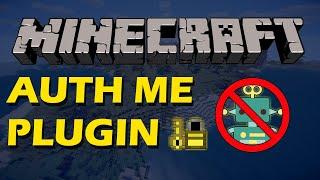 Protect your server in Minecraft with AuthMe Reloaded Plugin