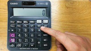 How to Use MU Function On Calculator -Tips and Tricks Calculator