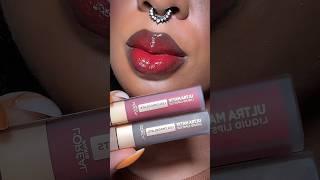 Overline Lips #overline #lipscomb #lipcombotutorial #lorealparis #blackgirlmakeup