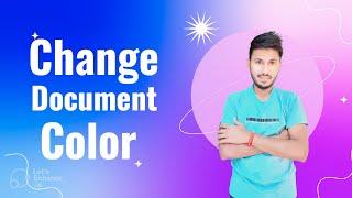 Change Background Color  || Two Line Of Code || Javascript