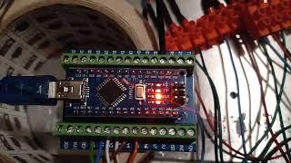 Arduino Nano + Estlcam Controller + TB6600 + Nema23