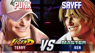 SF6 ▰ PUNK (Terry) vs SAYFF (Ken) ▰ High Level Gameplay