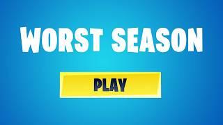 i tried the worst season in fortnite history