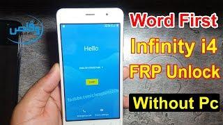 Infinity i4 FRP/Google Account Lock Bypass Without Pc By Waqas Mobile