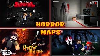 Don't Try to Download these HORROR Minecraft and Crafting and Building Maps | Daosao Gamers