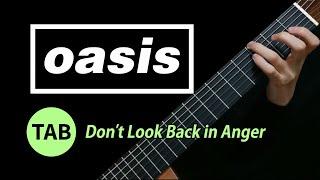 Don't Look Back in Anger (Acoustic) - Tab & Lesson