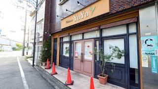 A close look at a sweets shop where the owner, who trained in France, makes exquisite local sweets.