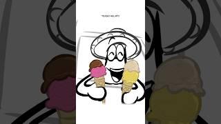 Use Your Acting Skills For Icecream  (Animation Meme) #shorts