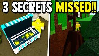 3 SECRETS you MISSED!! | Build a Boat for Treasure (Project Zeg) ROBLOX