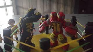 Real Steel  noisy boy vs twin cities animación #Alanmiartista