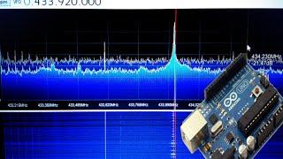 Ардуино, глушилка автосигнализаций 433.92 мГц