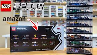 Ultimate Formula 1 Collector’s Pack & Display Solutions for LEGO Speed Champions cars.