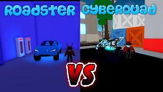 Roadster VS Cyber Quad | ROBLOX Mad City