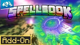 SPELLBOOKS ADDON gives 50+ Abilities in Minecraft Bedrock in-depth review