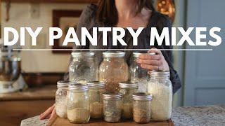 10 Homemade Pantry Mixes to SAVE You $$$ | Healthy, Easy, Delicious!