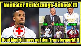 Nächster Verletzungs-Schock!!! Real Madrid MUSS auf den Transfermarkt! 