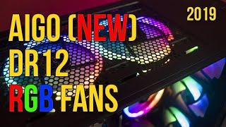 Aigo DR12 (NEW) RGB LED Fans Unboxing and Review (NEW)