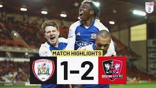 HIGHLIGHTS: Barnsley 1 Exeter City 2 (1/4/25) EFL Sky Bet League One | Exeter City Football Club
