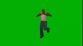 Cj Default Dance (Green Screen)