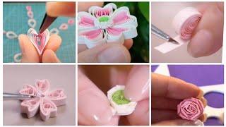 Quilling paper art Flowers ||Easy Quilling Craft || Quilling For Beginners|| Paper Flowers #quilling