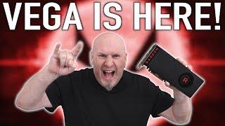 AMD RX VEGA 64 Unboxing Plus First Looks And Hands On!