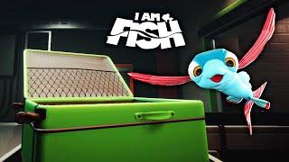 Ну ЧУМУДАН, ПОГОДИ! РЫБА САМОЛЁТ на СВОБОДЕ Приключения рыбки в игре I Am Fish / Я Рыба