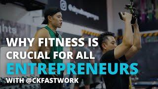 Training with CEO of FastWork.co, CK Cheong. PULL DAY BABY.