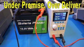 Bateria Power 12.8V 50Ah LiFePO4 Battery and MPPT Solar Charging Controller