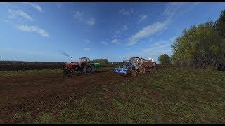 Село Черновское Farming Simulator 17 №1 Первые заботы на полях