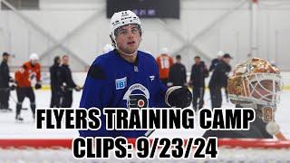 Philadelphia Flyers Training Camp Clips - 9/23/24