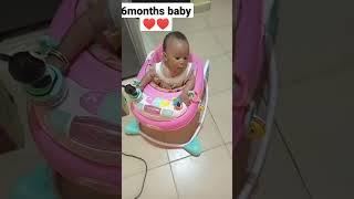 watch six months old baby walking#shortvideo #shorts #newborn