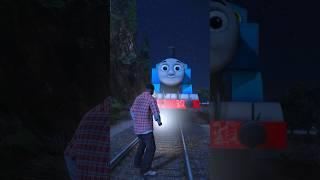 FRANKLIN MEETS THOMAS THE GHOST TRAIN #shorts #trains