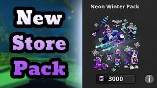 New Snowfest Neon Winter Store Pack In Trove