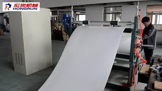 thermocol container production line /disposable plastic foam dish making machine to syria