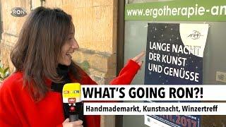 Handmademarkt, Kunstnacht, Winzertreff | RON TV | Sendung