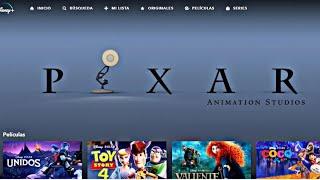 pixar en disney plus