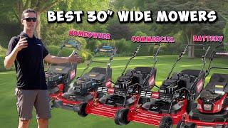 Reviewing ALL 30" Walk Behind Push Mower by TORO