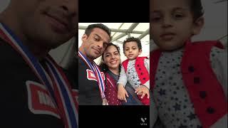 Yatinder Singh with his beautiful wife  #yatindersingh