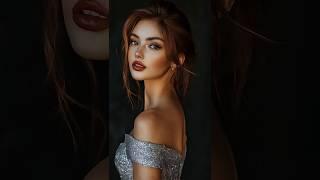 Radiant Silver Off-Shoulder Dress Display #fashion #elegance #lookbook