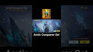 Arctic Conqueror Set Crate Opening Pubg #shorts