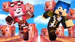 Minecraft ITA - LA CORSA DEI LUCKYBLOCK DEL NOSTRO CANE (NAMI)